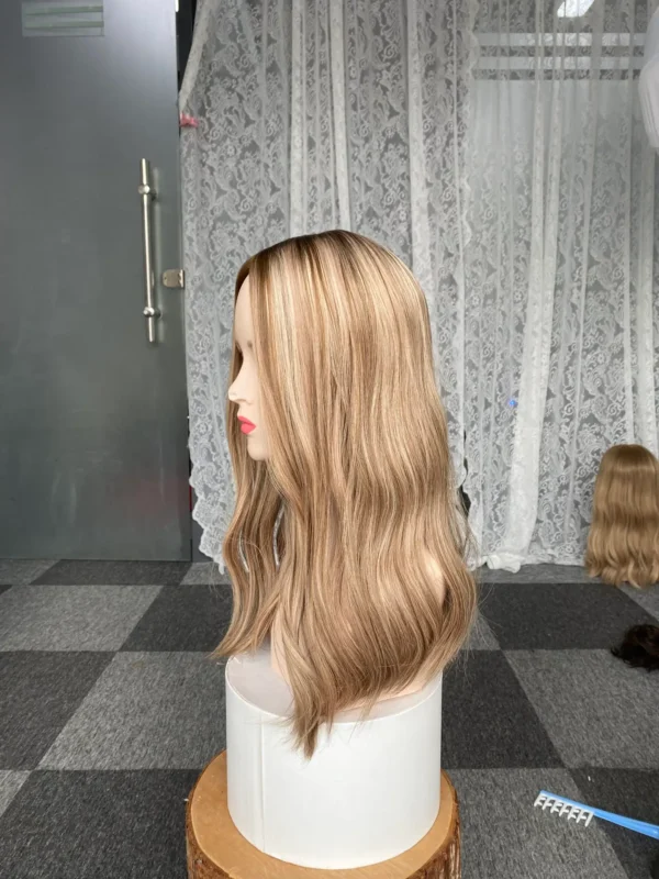 skin top wig	20"	no layer	#6/8/16RT	straight	M	779