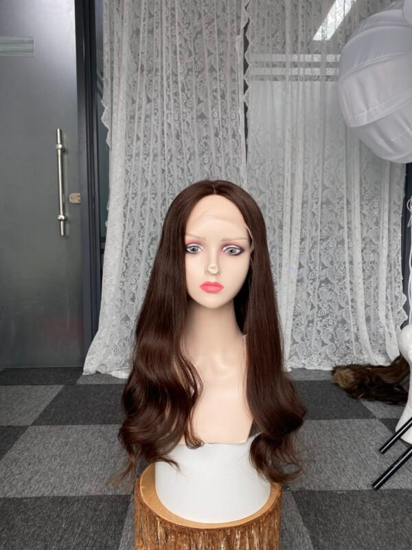 lace top wig	25''	slight layer	#6	wavy	M	845$ - 图片 2