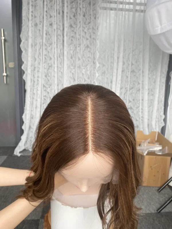 lace top wig	17"	slight layer	#2/4/8/12	straight	M	557$ - 图片 5