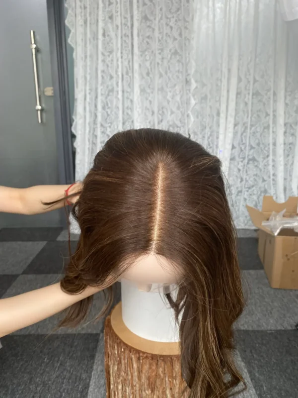 lace top wig	19"	slight layer	#2/4/8/12	straight	M	640$ - 图片 5