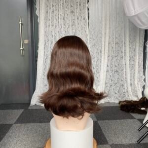 skin top wig	20"	small layer	#6	wavy	M	639$