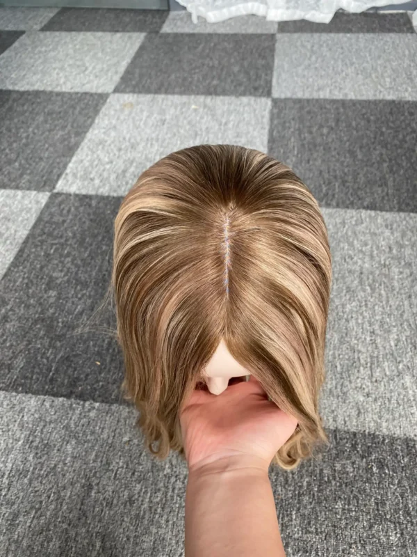 skin top wig	20"	no layer	#6/8/16RT	straight	M	779 - 图片 6