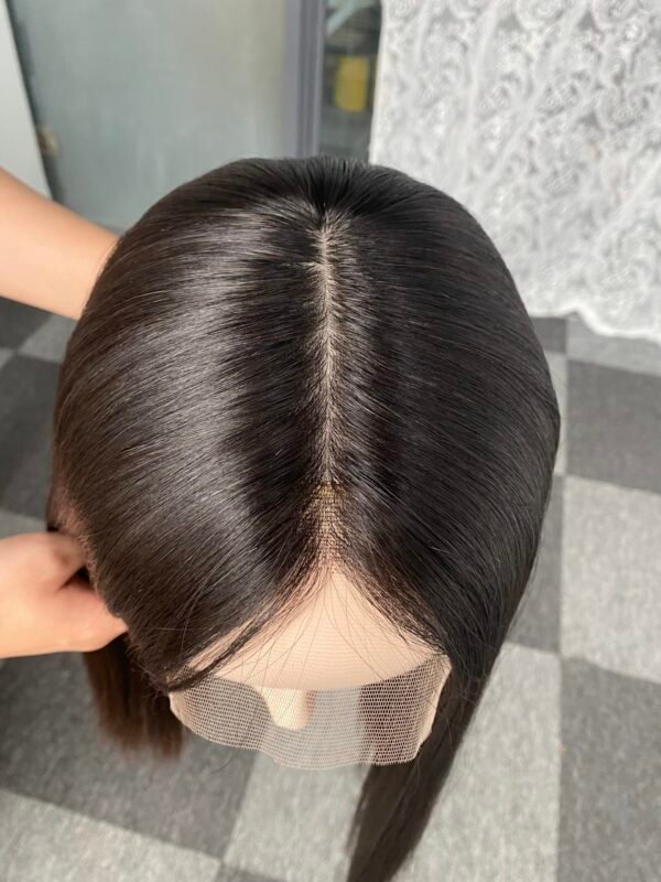 lace front wig 22" #2 slight layer straight M $781 - 图片 4