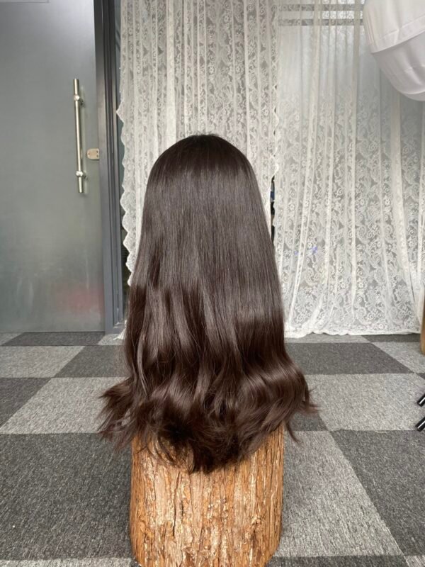 Lace top wig 25" #2 small layer straight XS cap $767