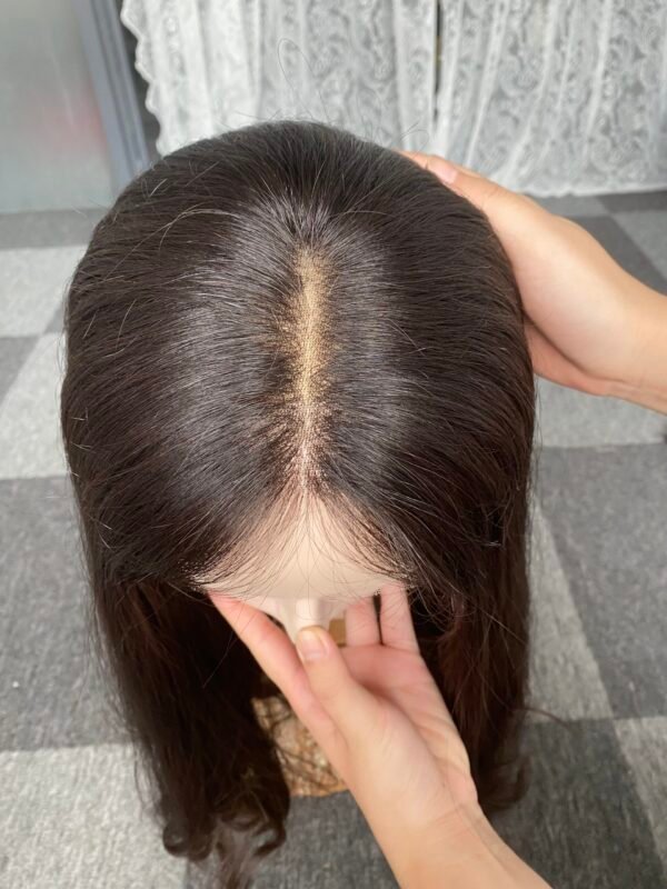 Lace top wig 25" #2 small layer straight XS cap $767 - 图片 4