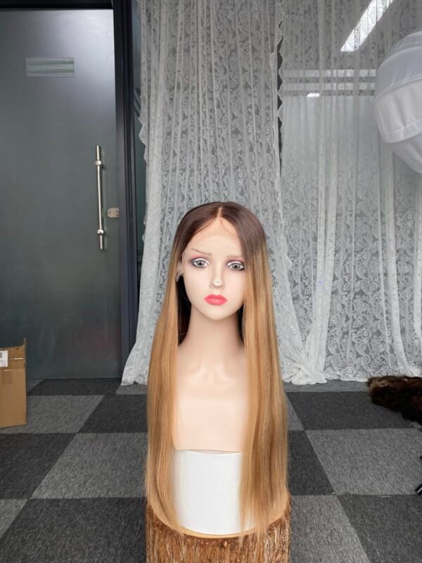 lace top wig 23" #Oral no layer straight S $850 - 图片 2