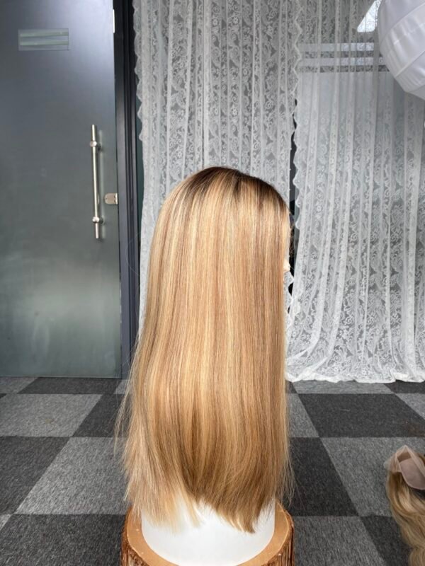 Lace top wig 25" #Charlene Slight layer Straight L 890$ - 图片 4
