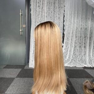 Lace top wig 25" #Charlene Slight layer Straight L 890$