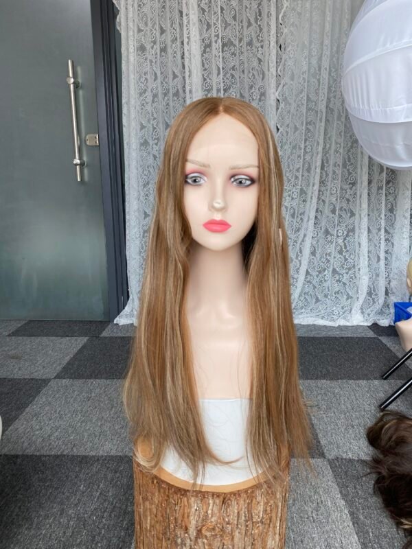 Lace top wig 24" #6/10/16 big layer wavy 7*7 $644 - 图片 3