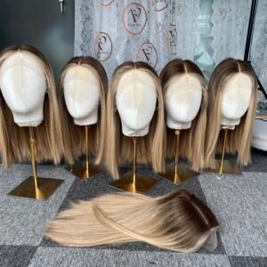 lace top wig	16"	no layer	#6/12/24	straight	M 588$